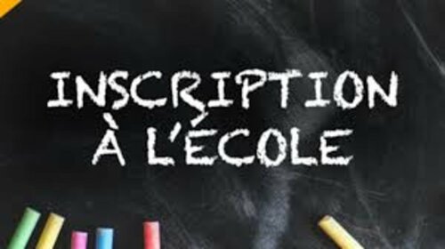 Inscriptions école / cantine / garderie 2023